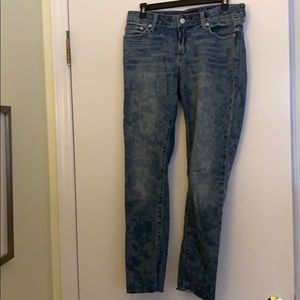 Lucky Brand Lolita Skinny Floral Denim